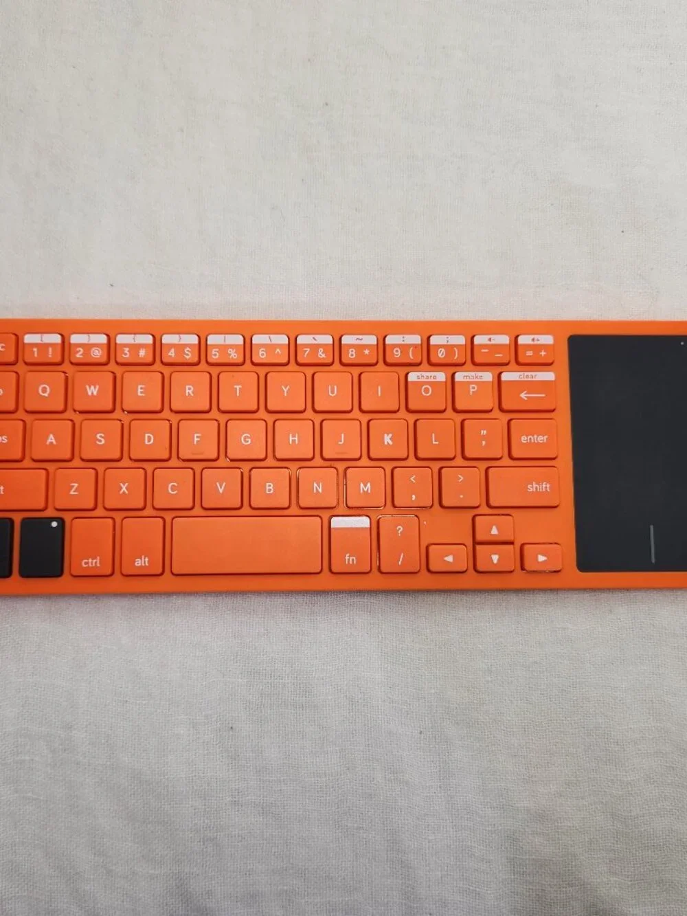 Kano KC-KBR101 orange wireless keyboard (no usb)